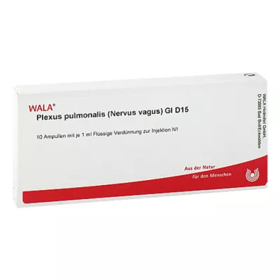 PLEXUS PULMONALIS Nervus vagus GL D 15 ampuliek, 10X1 ml