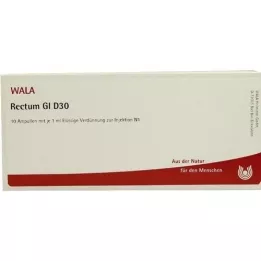 RECTUM GL D 30 ampuliek, 10X1 ml