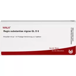 REGIO substantiae nigrae GL D 6 ampuliek, 10X1 ml