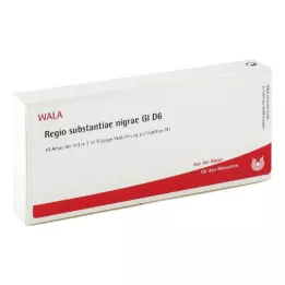 REGIO substantiae nigrae GL D 6 ampuliek, 10X1 ml