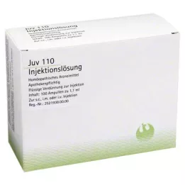JUV 110 ampuliek, 100X1,1 ml