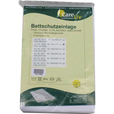 BETTSCHUTZEINLAGE Froté uterák 100x140 cm, 1 ks BETTSCHUTZEINLAGE Froté uterák 100x140 cm, 1 ks
