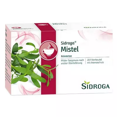 SIDROGA Filtračné vrecko na čaj z imela, 20X2,0 g