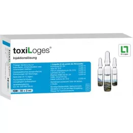 TOXILOGES Ampulky na injekčný roztok, 50X2 ml