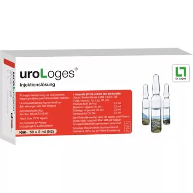 UROLOGES Ampulky na injekčný roztok, 50X2 ml