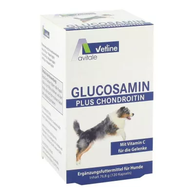 GLUCOSAMIN+CHONDROITIN Kapsule pre psov, 120 ks GLUCOSAMIN+CHONDROITIN Kapsule pre psov, 120 ks