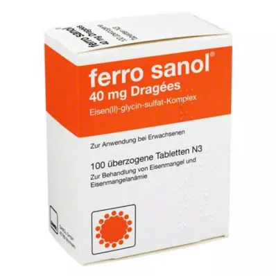 FERRO SANOL obalené tablety, 100 ks FERRO SANOL obalené tablety, 100 ks