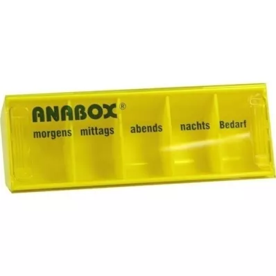 ANABOX Denný box žltý, 1 ks