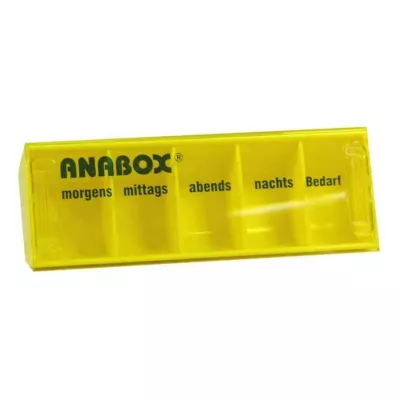 ANABOX Denný box žltý, 1 ks ANABOX Denný box žltý, 1 ks