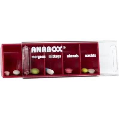 ANABOX Denný box červený, 1 ks