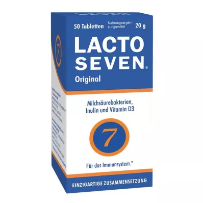 LACTO SEVEN Tablety, 50 ks LACTO SEVEN Tablety, 50 ks