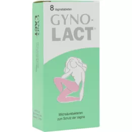 GYNOLACT Vaginálne tablety, 8 ks
