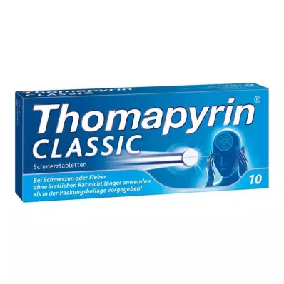 THOMAPYRIN CLASSIC Tablety proti bolesti, 10 ks THOMAPYRIN CLASSIC Tablety proti bolesti, 10 ks