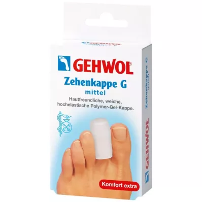 GEHWOL Polymérová gélová čiapočka na prsty G medium, 2 ks