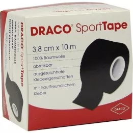 DRACO TAPEVERBAND 3,8 cmx10 m čierna, 1 ks