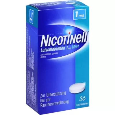 NICOTINELL Pastilky 1 mg mäta, 36 ks
