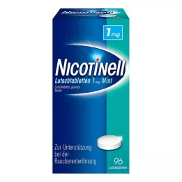 NICOTINELL Pastilky 1 mg mäta, 96 ks