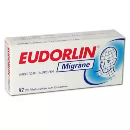EUDORLIN Migréna filmom obalené tablety, 20 ks