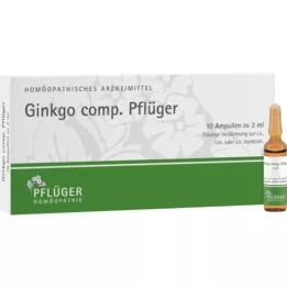 GINKGO COMP.Ampulky Pflüger, 10 ks