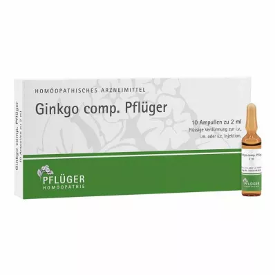 GINKGO COMP.Ampulky Pflüger, 10 ks