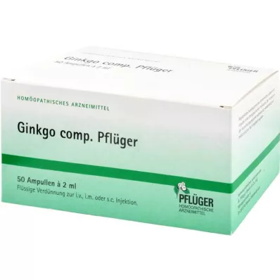 GINKGO COMP.Ampulky Pflüger, 50 ks