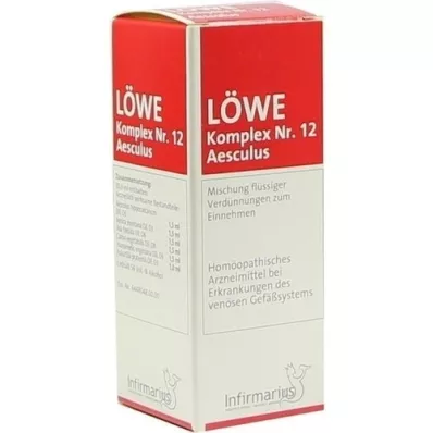 LÖWE KOMPLEX No.12 Aesculus kvapky, 50 ml
