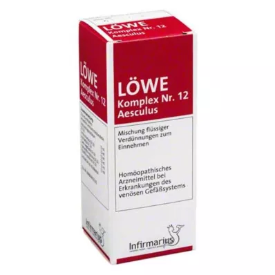 LÖWE KOMPLEX No.12 Aesculus kvapky, 50 ml