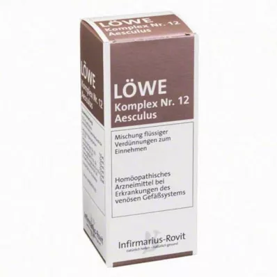 LÖWE KOMPLEX No.12 Aesculus kvapky, 100 ml
