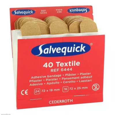 SALVEQUICK Náplň do omietkových pásov elastická 6444, 40 ks SALVEQUICK Náplň do omietkových pásov elastická 6444, 40 ks