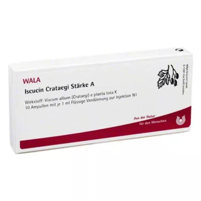 ISCUCIN crataegi škrob A ampulky, 10X1 ml ISCUCIN crataegi škrob A ampulky, 10X1 ml