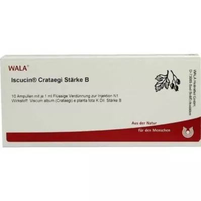 ISCUCIN ampulky so škrobom crataegi B, 10X1 ml ISCUCIN ampulky so škrobom crataegi B, 10X1 ml