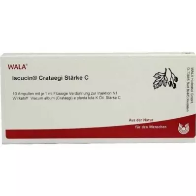ISCUCIN crataegi škrob C ampulky, 10X1 ml
