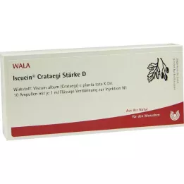 ISCUCIN crataegi škrob D ampulky, 10X1 ml