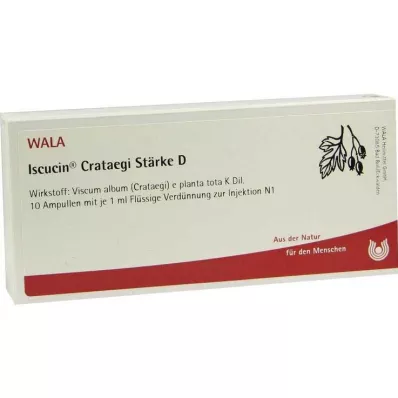 ISCUCIN crataegi škrob D ampulky, 10X1 ml ISCUCIN crataegi škrob D ampulky, 10X1 ml