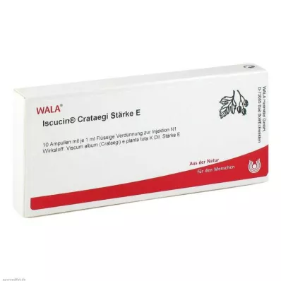 ISCUCIN crataegi škrob E ampulky, 10X1 ml ISCUCIN crataegi škrob E ampulky, 10X1 ml