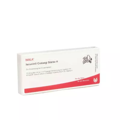 ISCUCIN crataegi škrob H ampulky, 10X1 ml ISCUCIN crataegi škrob H ampulky, 10X1 ml