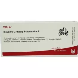 ISCUCIN crataegi potencia séria II Ampulky, 10X1 ml