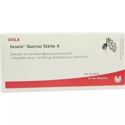 ISCUCIN ampulky so škrobom quercus A, 10X1 ml