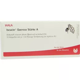 ISCUCIN ampulky so škrobom quercus A, 10X1 ml