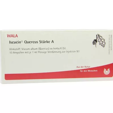 ISCUCIN ampulky so škrobom quercus A, 10X1 ml ISCUCIN ampulky so škrobom quercus A, 10X1 ml
