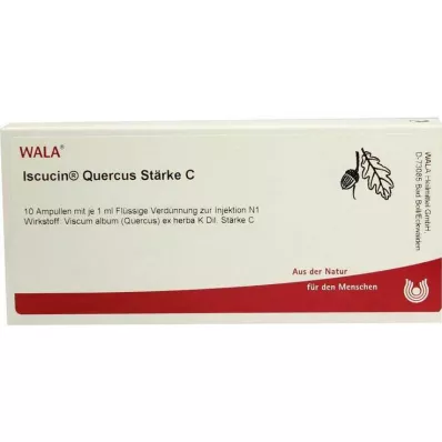 ISCUCIN ampulky so škrobom quercus C, 10X1 ml ISCUCIN ampulky so škrobom quercus C, 10X1 ml