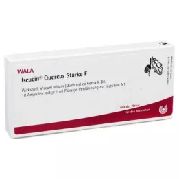 ISCUCIN ampulky so škrobom Quercus F, 10X1 ml