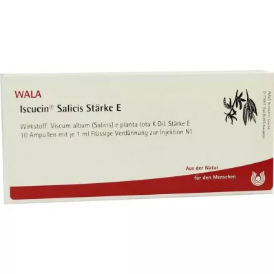 ISCUCIN salicis škrob E ampulky, 10X1 ml
