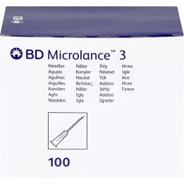 BD MICROLANCE Kanyla 23 G 1 1/4 0,6x30 mm, 100 ks