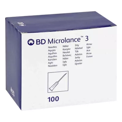 BD MICROLANCE Kanyla 23 G 1 1/4 0,6x30 mm, 100 ks BD MICROLANCE Kanyla 23 G 1 1/4 0,6x30 mm, 100 ks