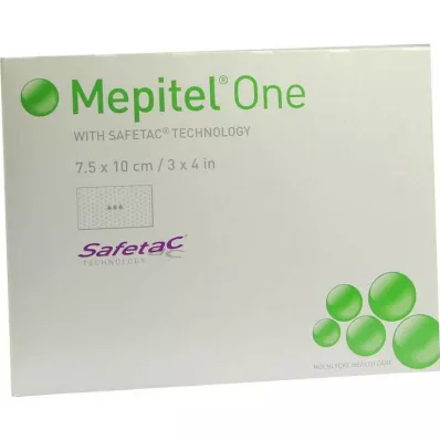 MEPITEL Jeden silikónový obväz 7,5x10 cm, 10 ks MEPITEL Jeden silikónový obväz 7,5x10 cm, 10 ks