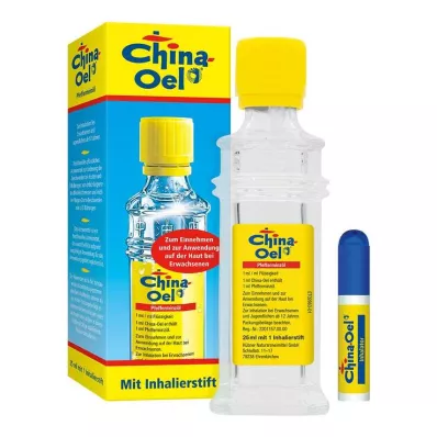 CHINA ÖL s inhalátorom, 25 ml CHINA ÖL s inhalátorom, 25 ml