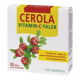 CEROLA Vitamín C Taler Grandel, 32 ks
