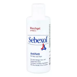 SEBEXOL Šampón proti mastnote pleti a vlasov, 150 ml