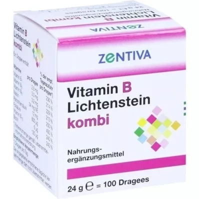 VITAMIN B LICHTENSTEIN Obalené tablety, 100 ks